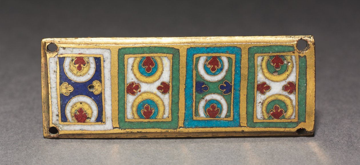Plakette von einem Reliquienschrein, um 1170 von German School