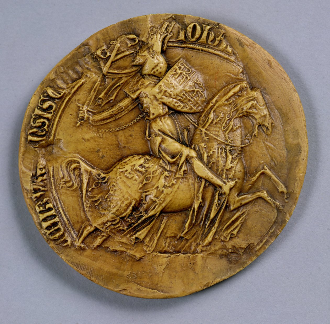 Siegel von Johann I. von Luxemburg, König von Böhmen von German School