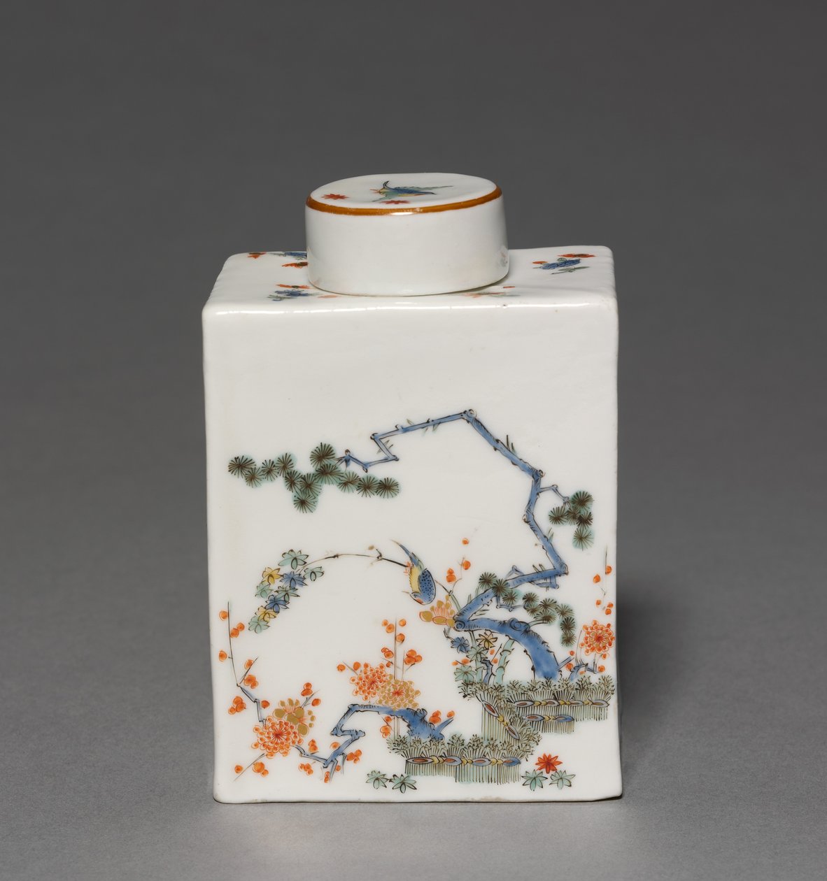 Teedose, Hersteller Meissener Porzellanmanufaktur, Deutschland, ca. 1735 von German School