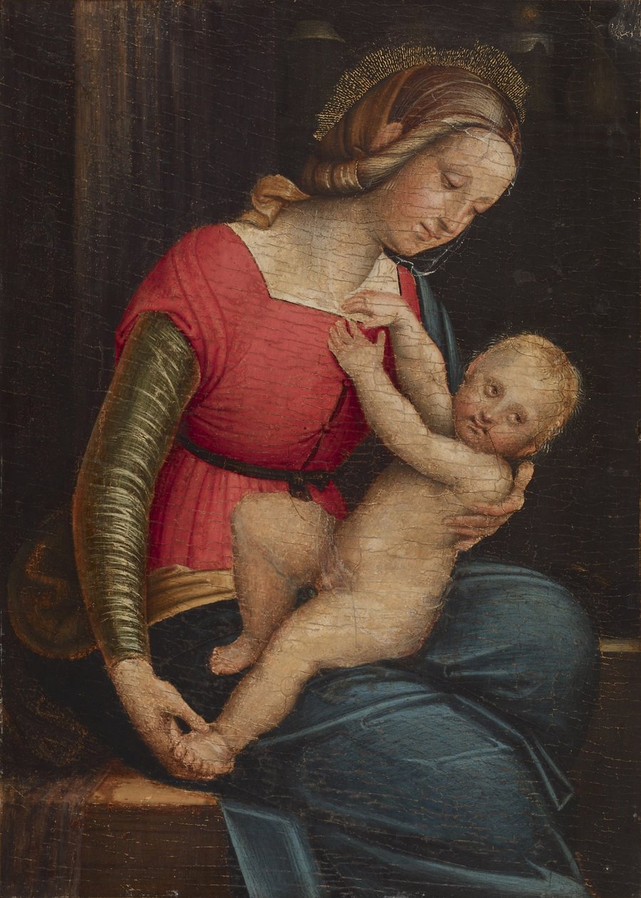 Madonna und Kind von Gerolamo Giovenone