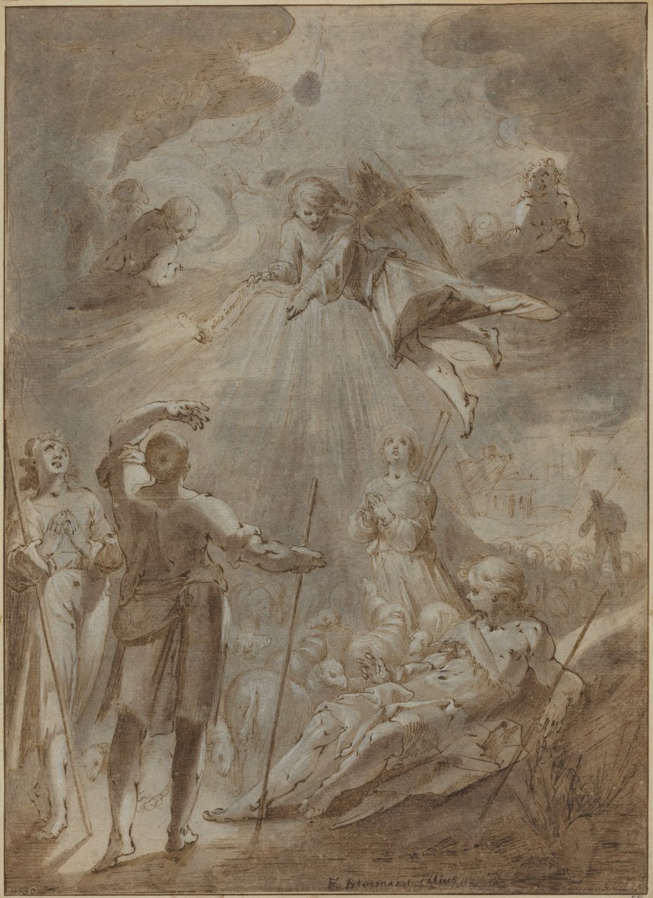 Verkündigung an die Hirten von Gerrit Pietersz Sweelink