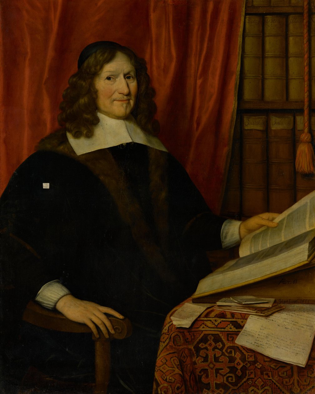 Porträt eines Rechtsgelehrten von Gerrit van Honthorst