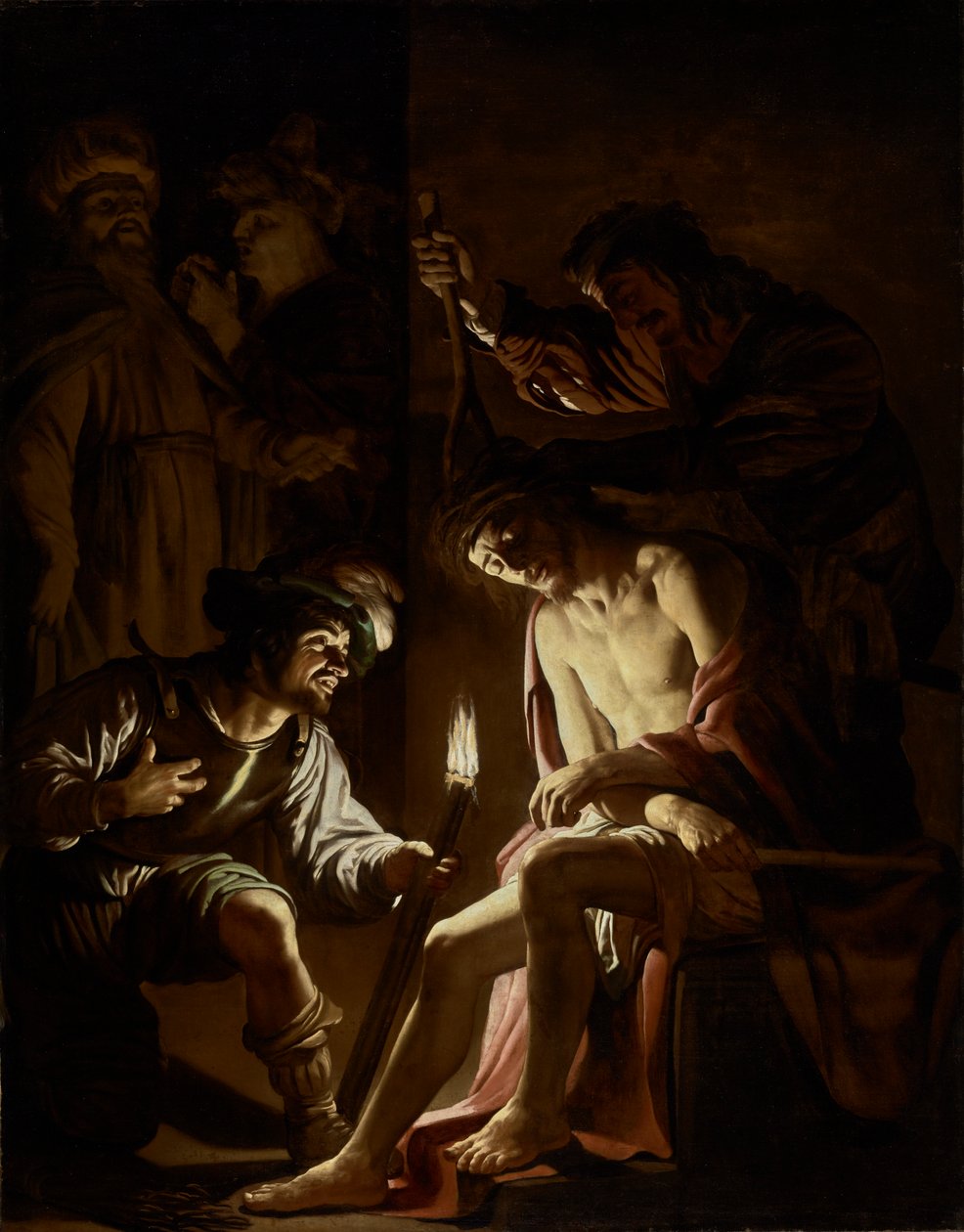 Christus mit der Dornenkrone von Gerrit van Honthorst