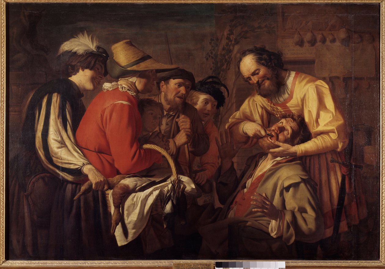 Der Zahnzieher von Gerrit van Honthorst
