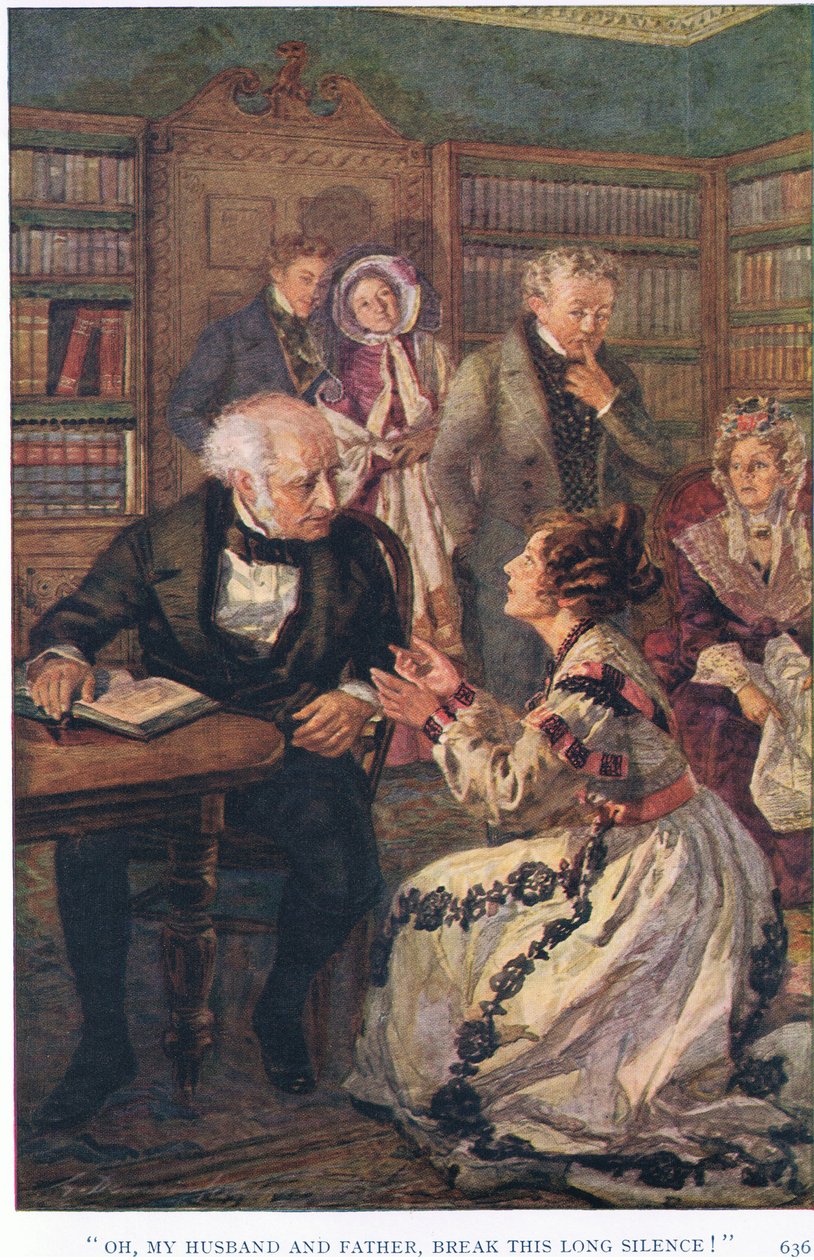 "Oh, mein Ehemann und Vater, breche dieses lange Schweigen!" von Gertrude E. Demain Hammond