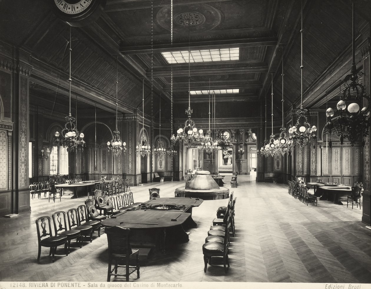 Spielzimmer, Montecarlo Casino, Monaco von Giacomo Brogi