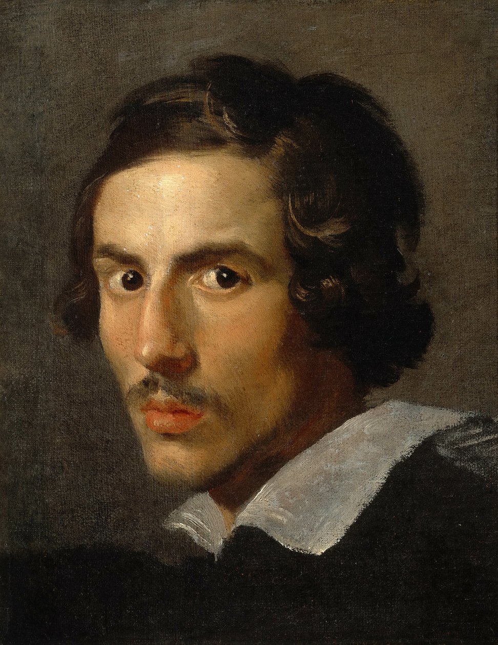 Selbstporträt von Gianlorenzo Bernini als junger Mann (1623) von Gian Lorenzo Bernini