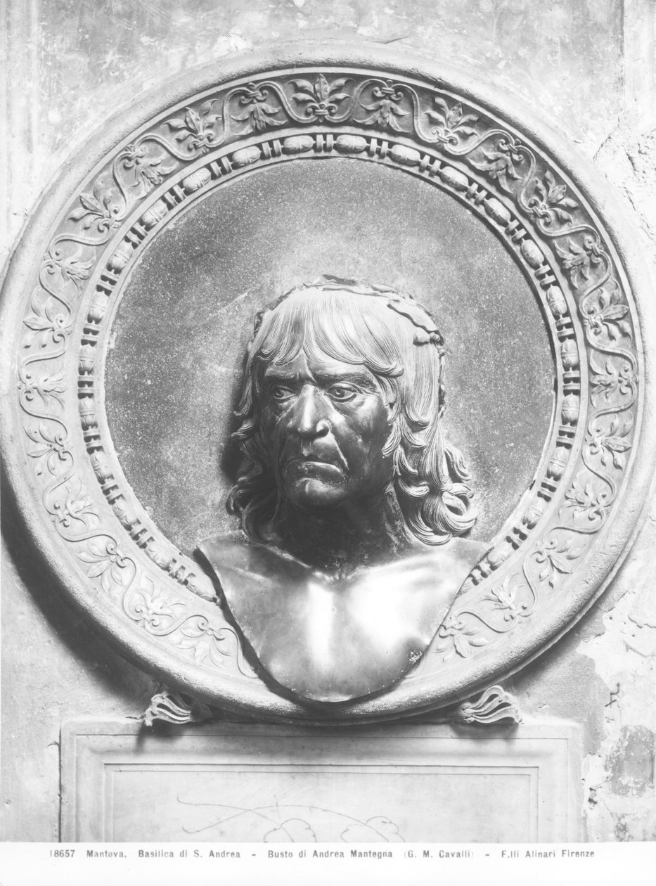 Büste von Andrea Mantegna (1431-1506) von Gian Marco Cavalli