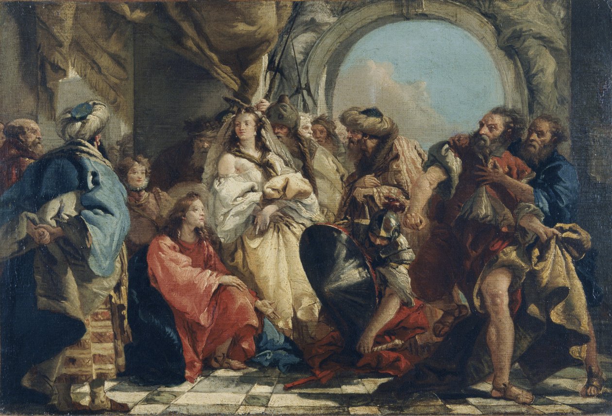 Christus und die Ehebrecherin von Giandomenico (1727 1804) Tiepolo