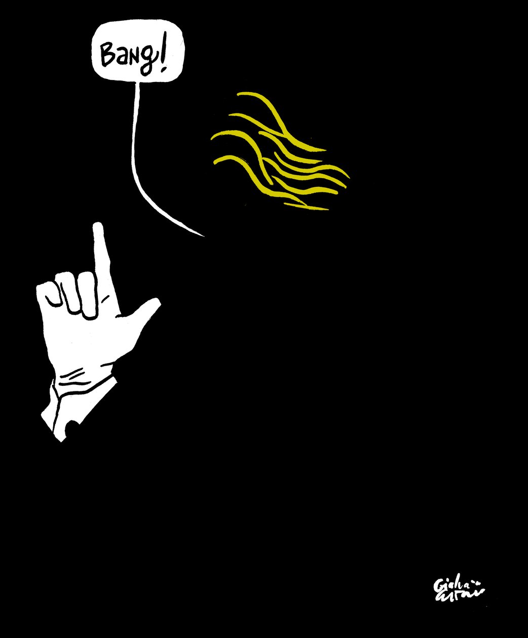 Donald Trump, 2019 von Gianluca Costantini