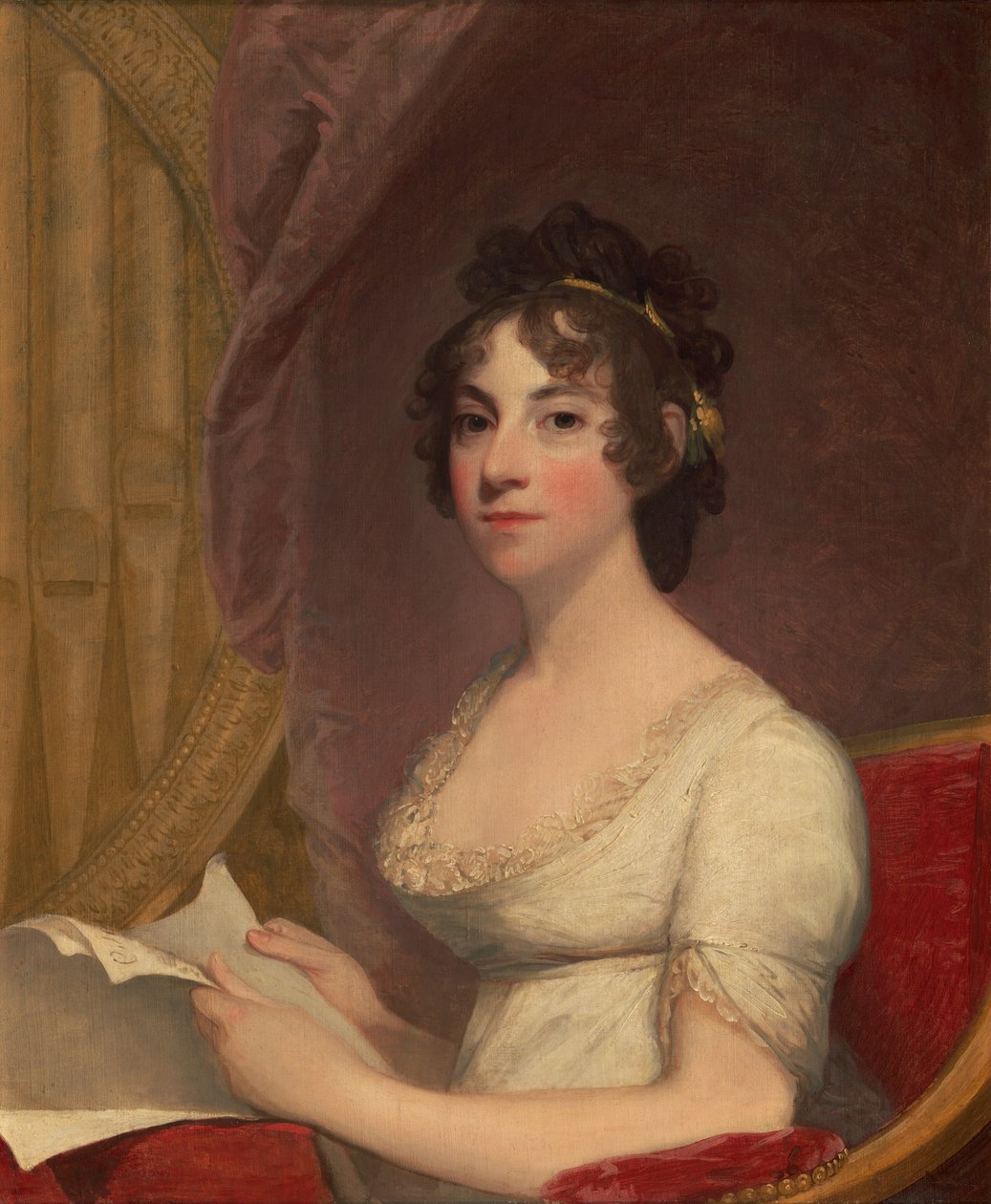 Anna Maria Brodeau Thornton (Frau William Thornton) von Gilbert Stuart