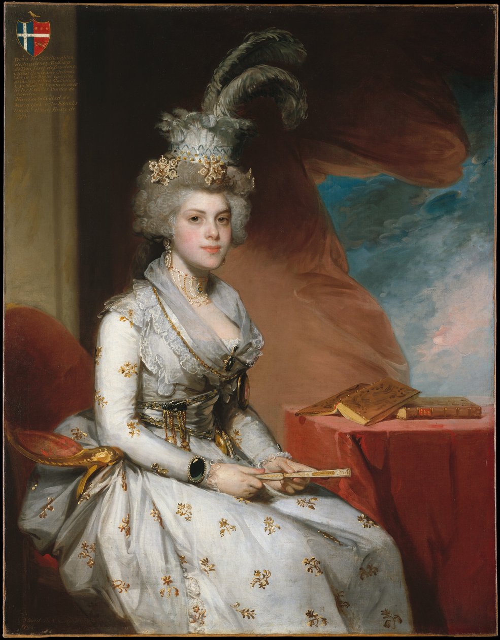 Matilda Stoughton de Jaudenes von Gilbert Stuart