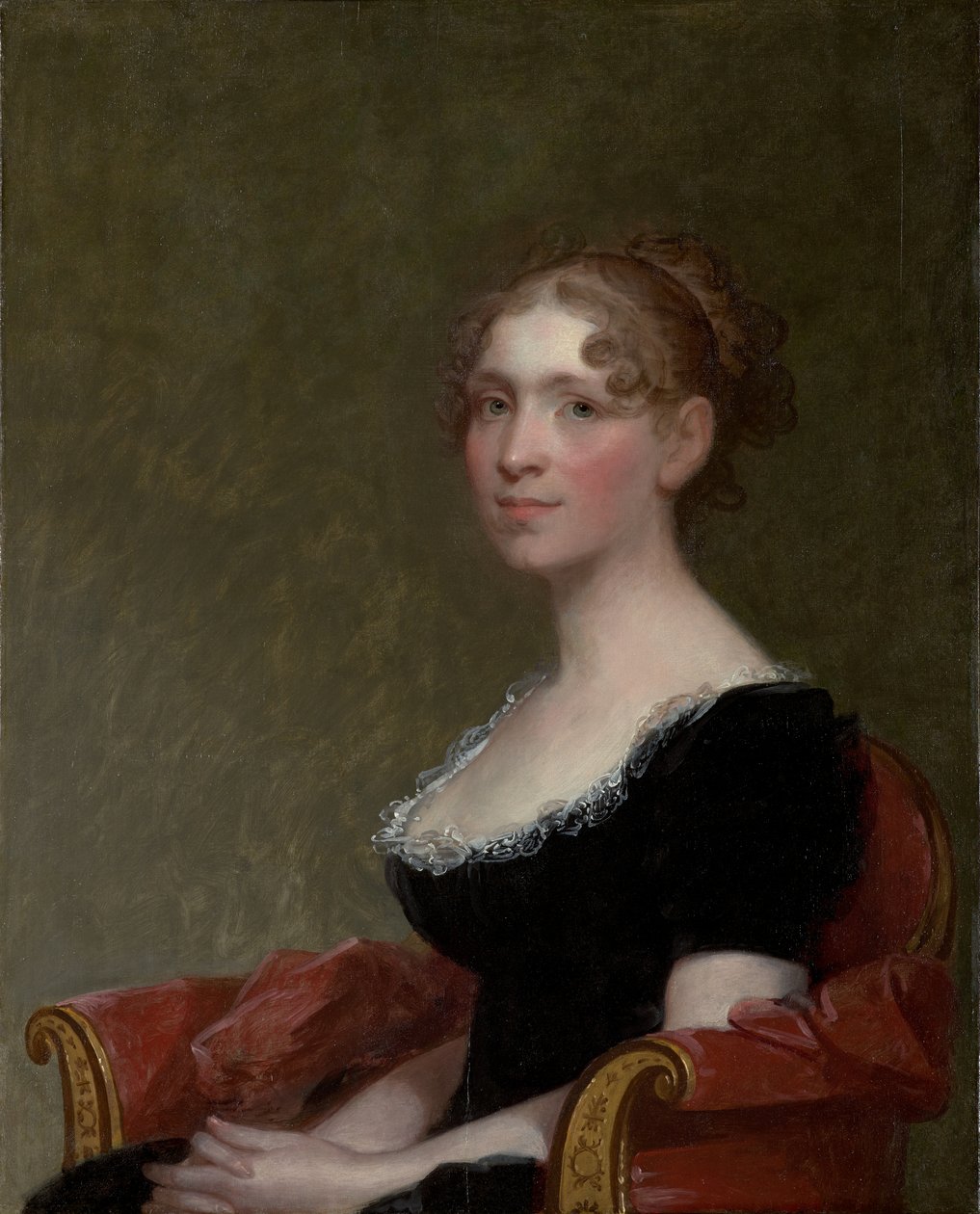 Mrs. Charles Davis (Eliza Bussey) von Gilbert Stuart