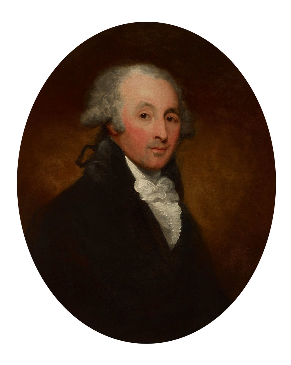 Porträt eines Gentlemans (möglicherweise Sir Jonah Barrington) von Gilbert Stuart
