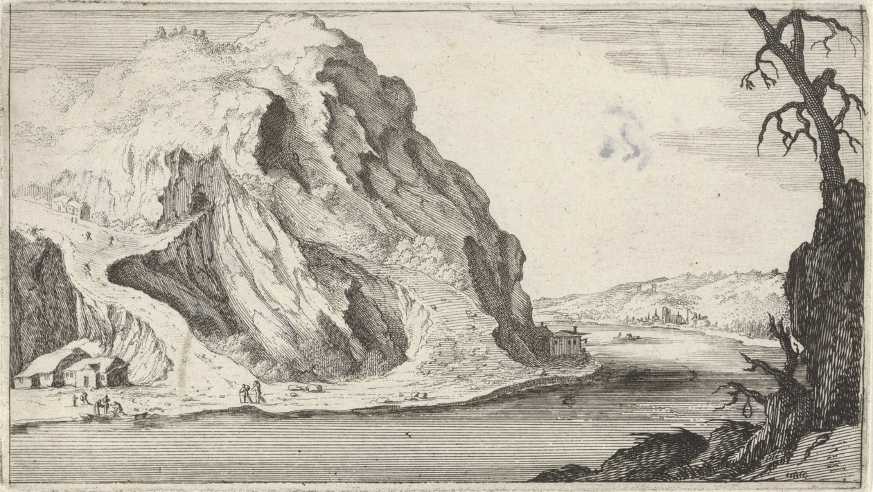 Fluss in den Bergen (Zwölf Landschaften) von Gillis van Scheyndel (I)