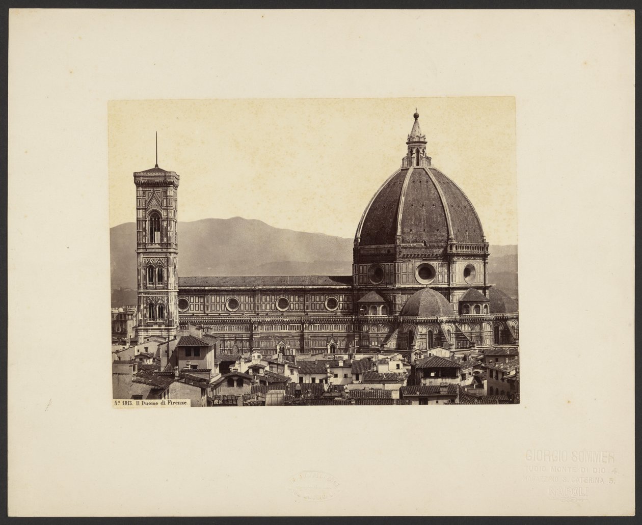 Florenz, Il Duomo von Giorgio Sommer