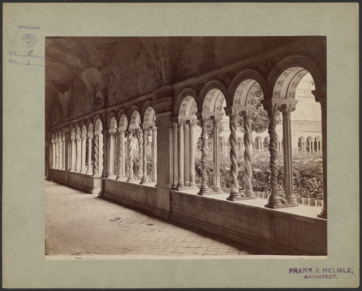 Rom. S. Paolo von Giorgio Sommer