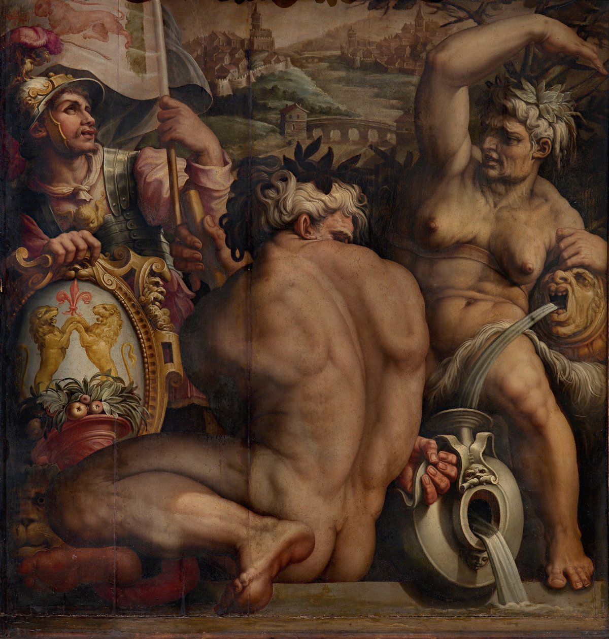 Allegorie von Casentino, 1563-1565 von Giorgio Vasari