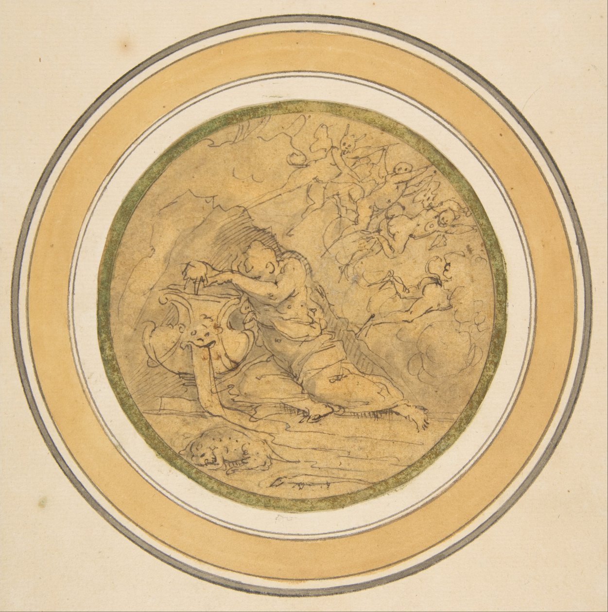 Allegorie des Vergessens von Giorgio Vasari