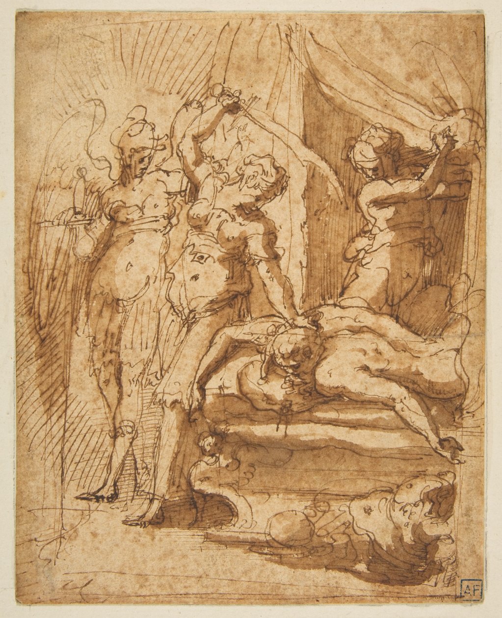 Judith enthauptet Holofernes von Giorgio Vasari
