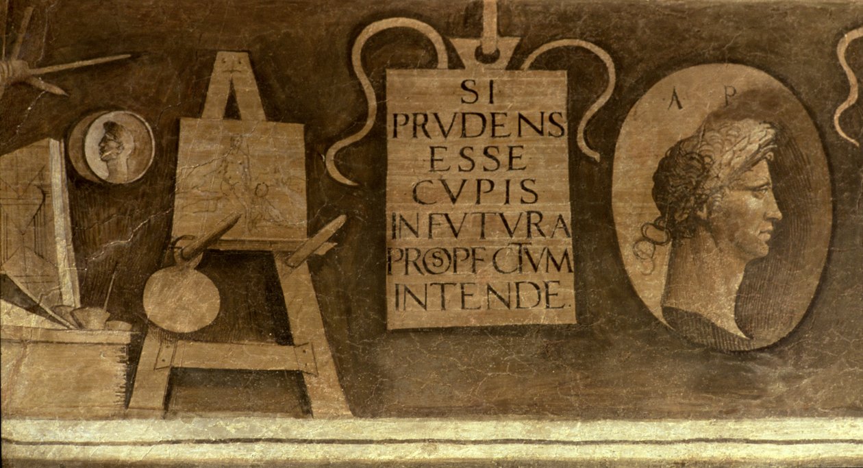 Kunst, aus dem Zyklus "Die Freien Künste" von Giorgione