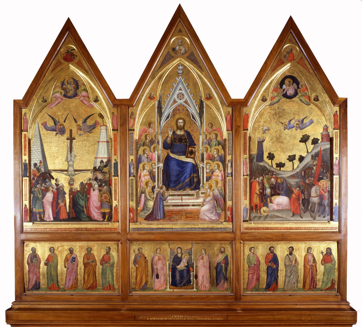 Das Stefaneschi-Triptychon, ca. 1320 von Giotto di Bondone