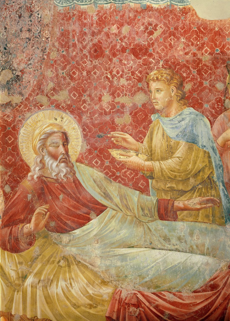 Isaak weist Esau zurück (Detail) von Giotto di Bondone