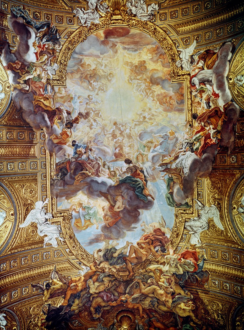 Triumph im Namen Jesu von Giovanni Battista Gaulli