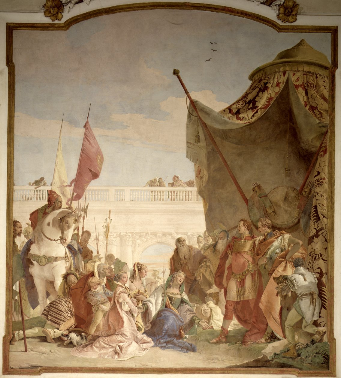 Die Familie des Darius vor Alexander von Giovanni Battista Tiepolo