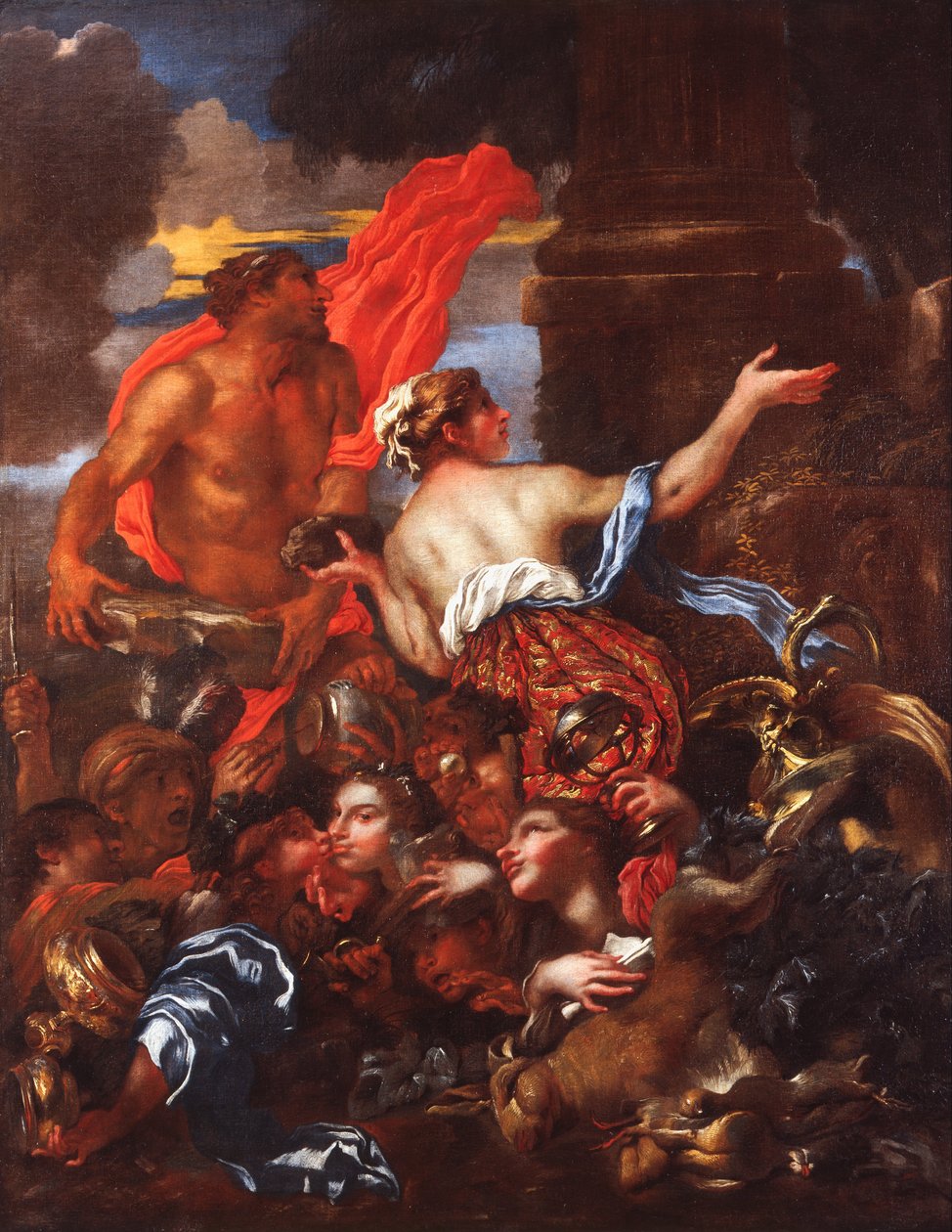 Deukalion und Pyrrha von Giovanni Benedetto Castiglione