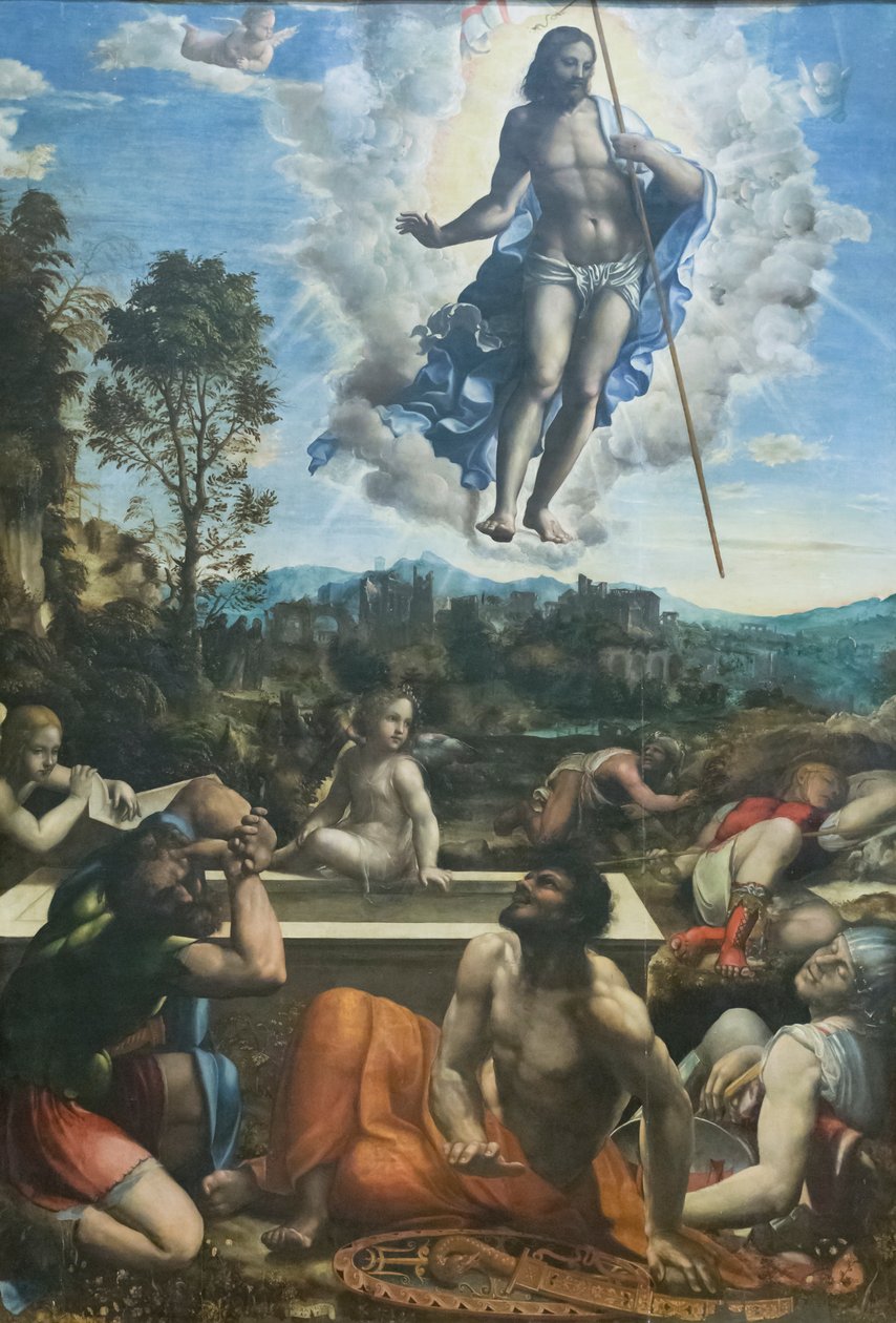 Auferstehung Christi von Giovanni Antonio Bazzi Sodoma