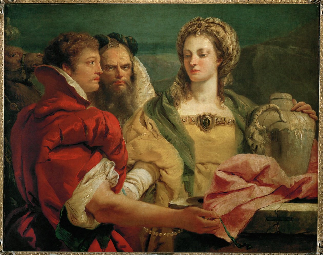 Rebecca am Brunnen von Giovanni Battista (1696 1770) Tiepolo
