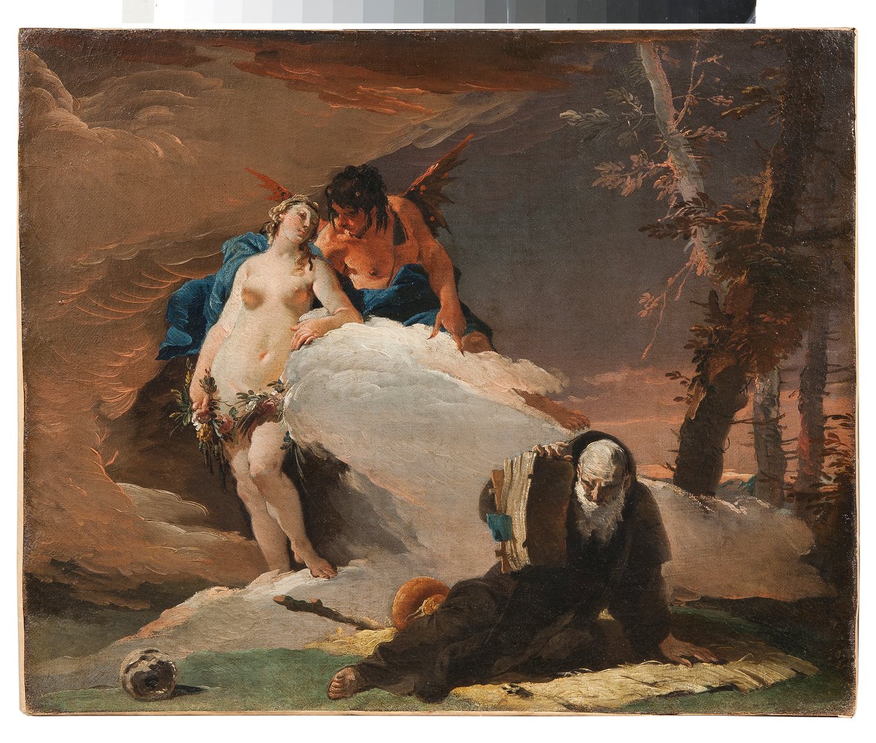 Die Versuchungen des heiligen Antonius des Abtes von Giovanni Battista Tiepolo