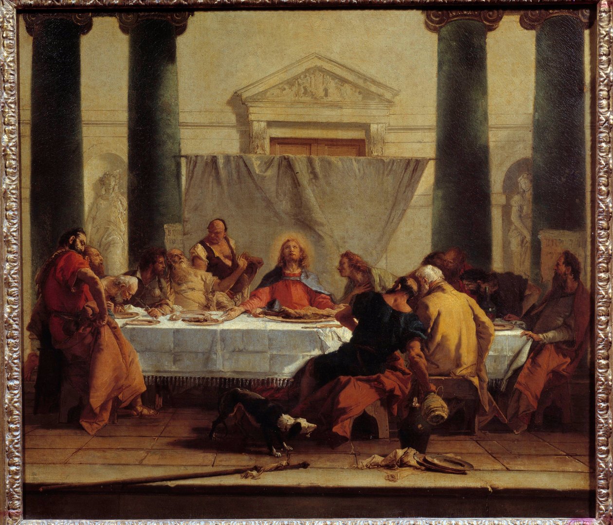 Das Abendmahl von Giovanni Battista Tiepolo