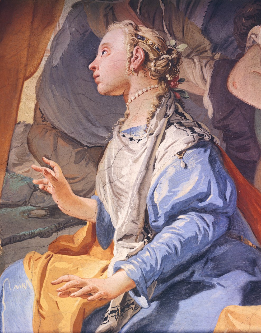 Rahel versteckt Götzen von Giovanni Battista Tiepolo