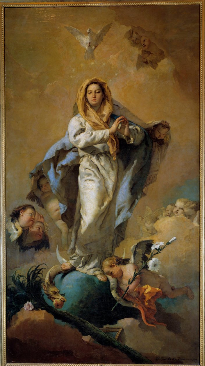 Die Unbefleckte Empfängnis von Giovanni Battista Tiepolo
