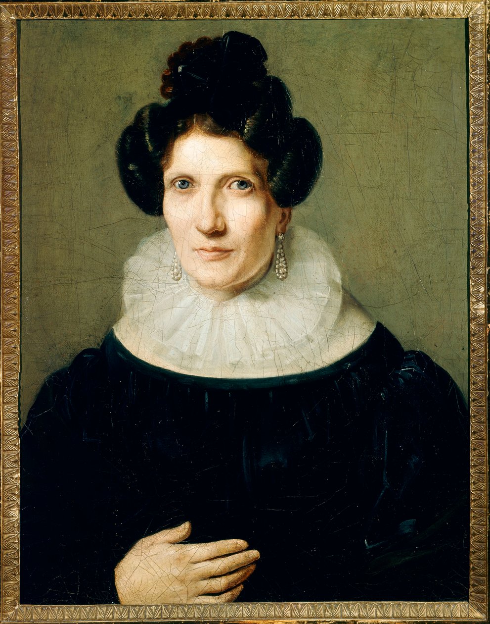 Porträt von Marie Louise von Habsburg-Lothringen, Kaiserin der Franzosen (1791-1847) im Alter von 50 Jahren von Giovanni Battista Borghesi