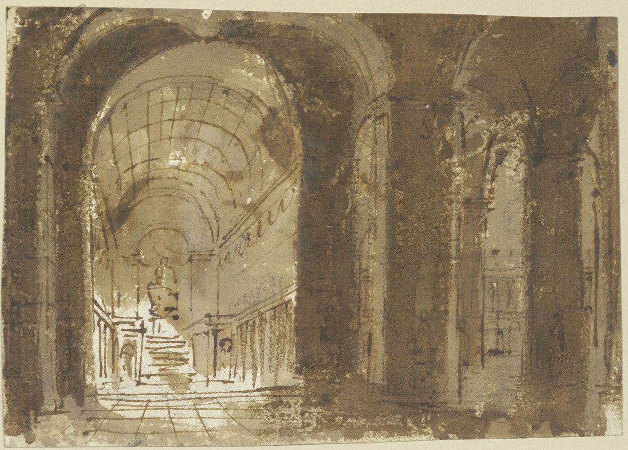 Kircheninneres von Giovanni Battista Piranesi
