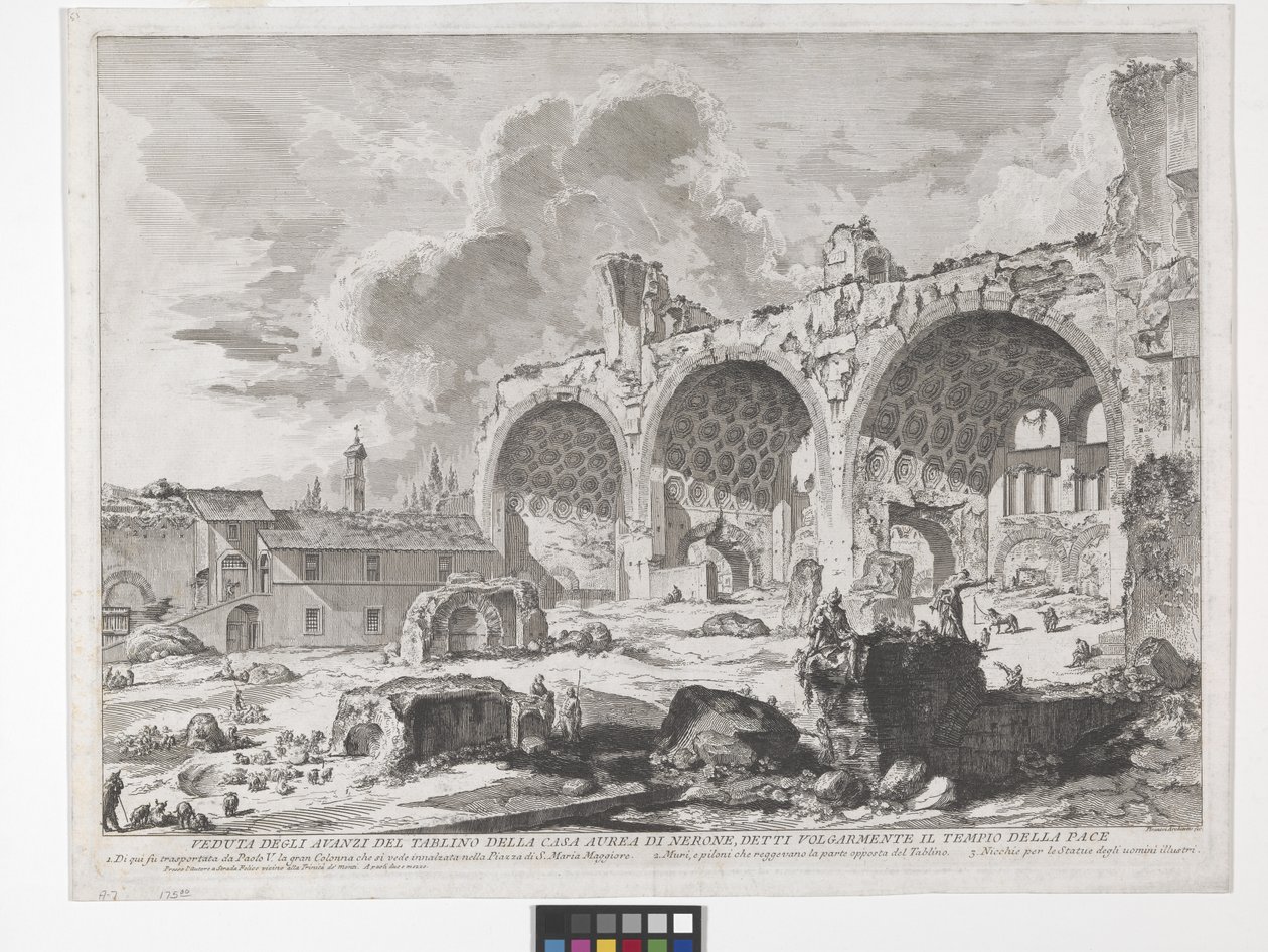 Die Basilika von Konstantin von Giovanni Battista Piranesi