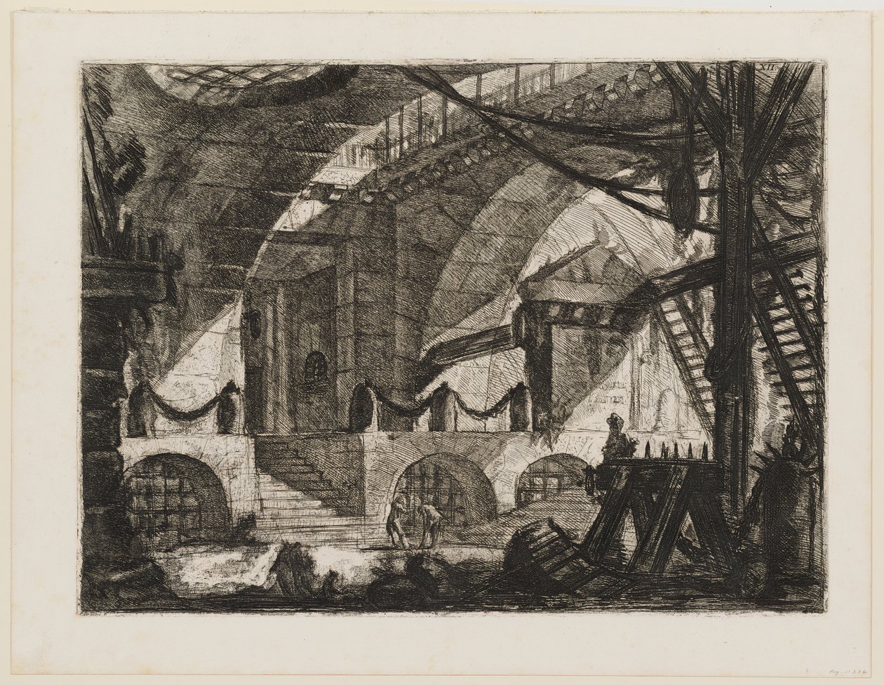 Der Sägebock von Giovanni Battista Piranesi