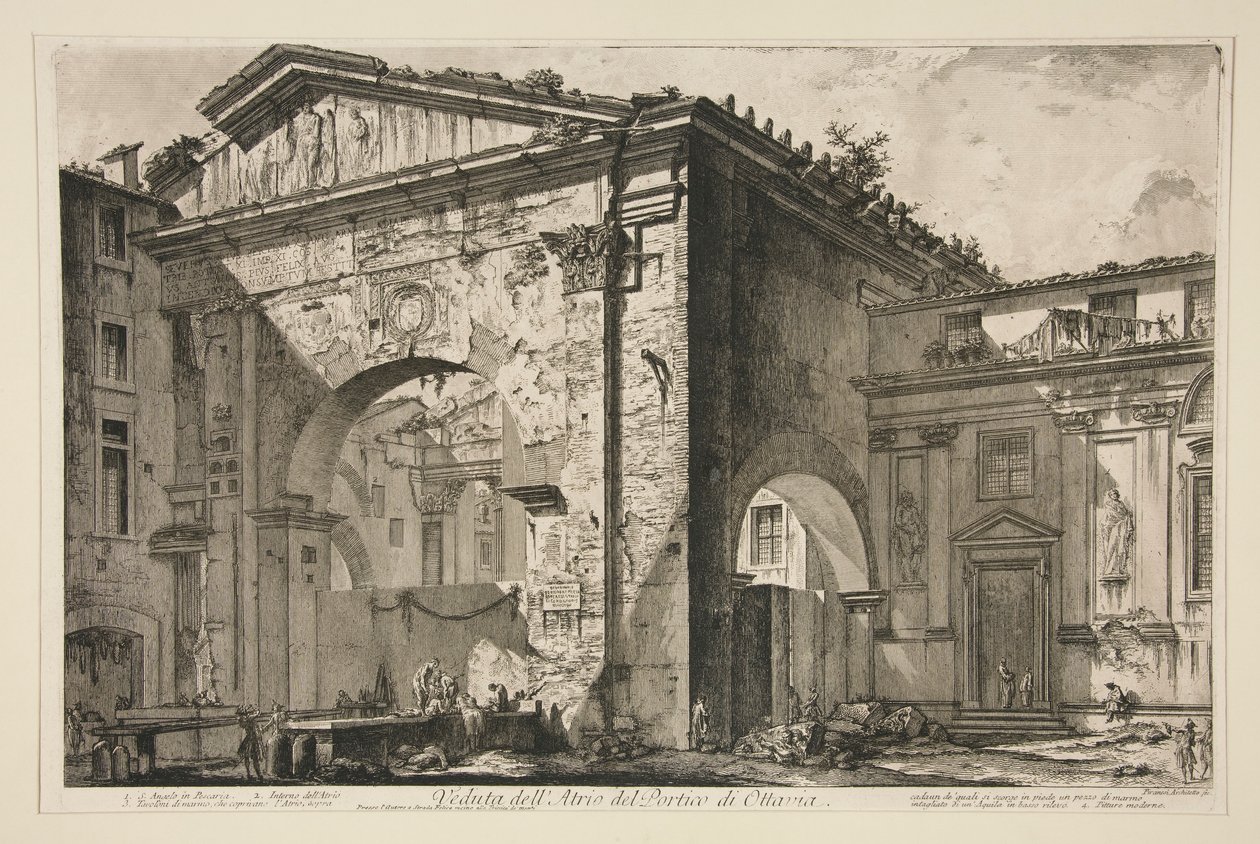 Veduta dell von Giovanni Battista Piranesi