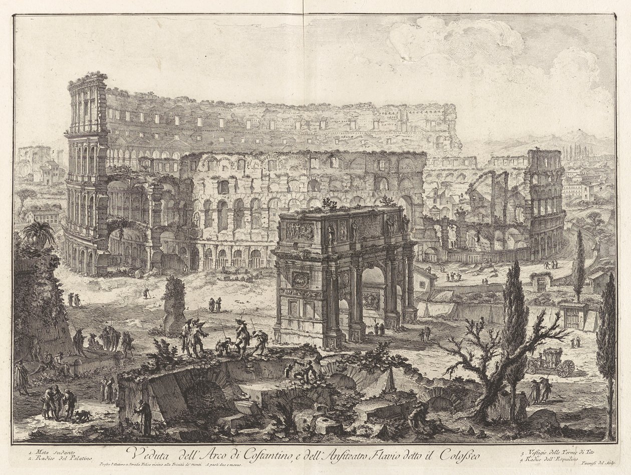 Veduta dell von Giovanni Battista Piranesi