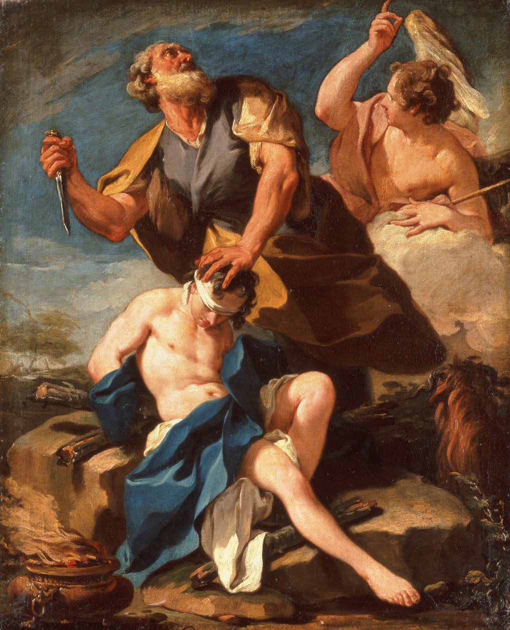 Das Opfer Isaaks von Giovanni Battista Pittoni