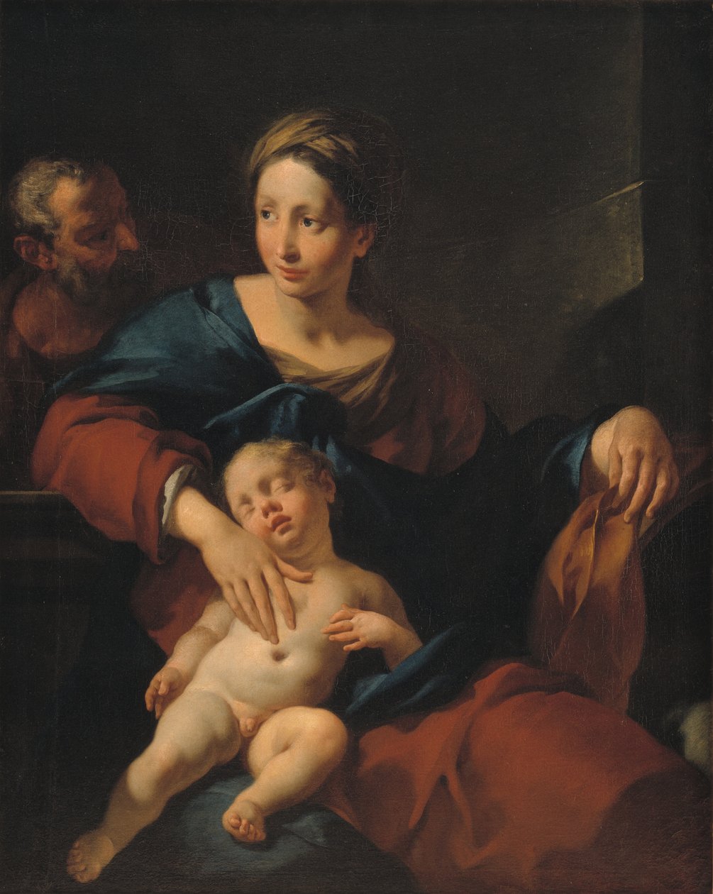 Die Heilige Familie von Giovanni Battista Tagliasacchi