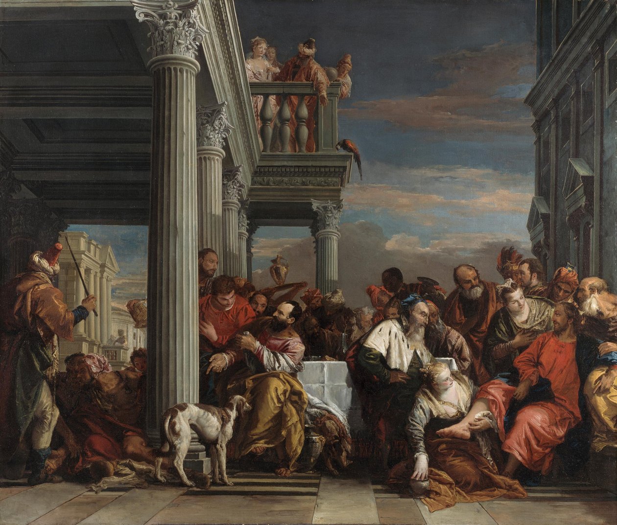 Christus im Haus des Simon des Pharisäers von Giovanni Battista Tiepolo