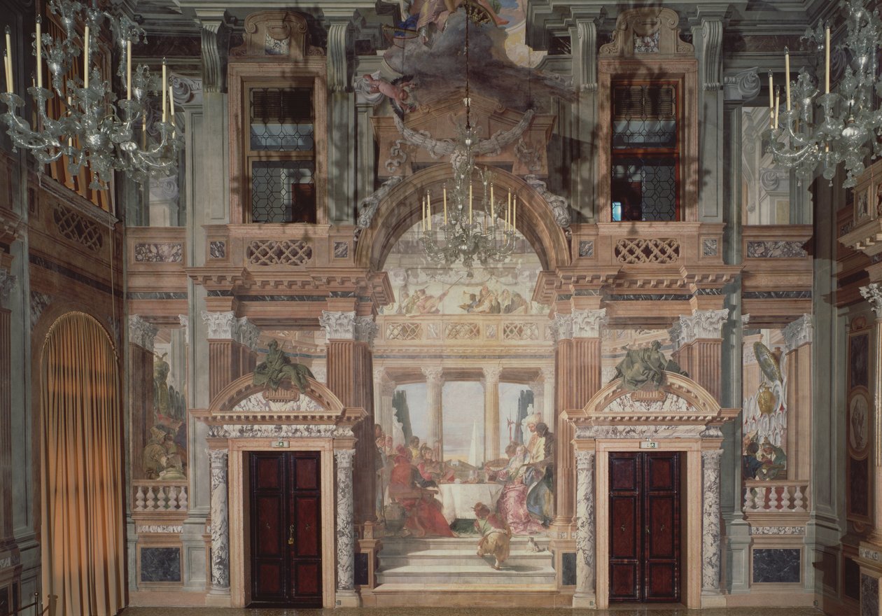 Cleopatras Bankett, 1747-50 von Giovanni Battista Tiepolo