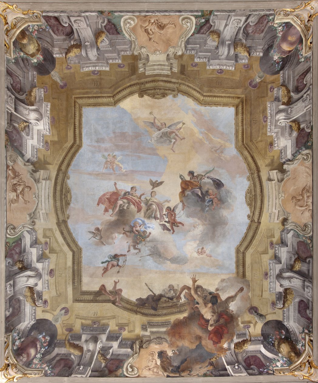 Der Fall der Dämonen, Geschichten von Scipio von Giovanni Battista Tiepolo