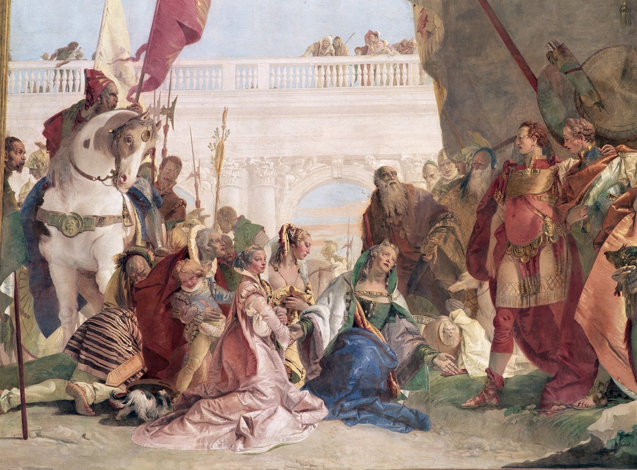 Die Familie des Darius vor Alexander von Giovanni Battista Tiepolo