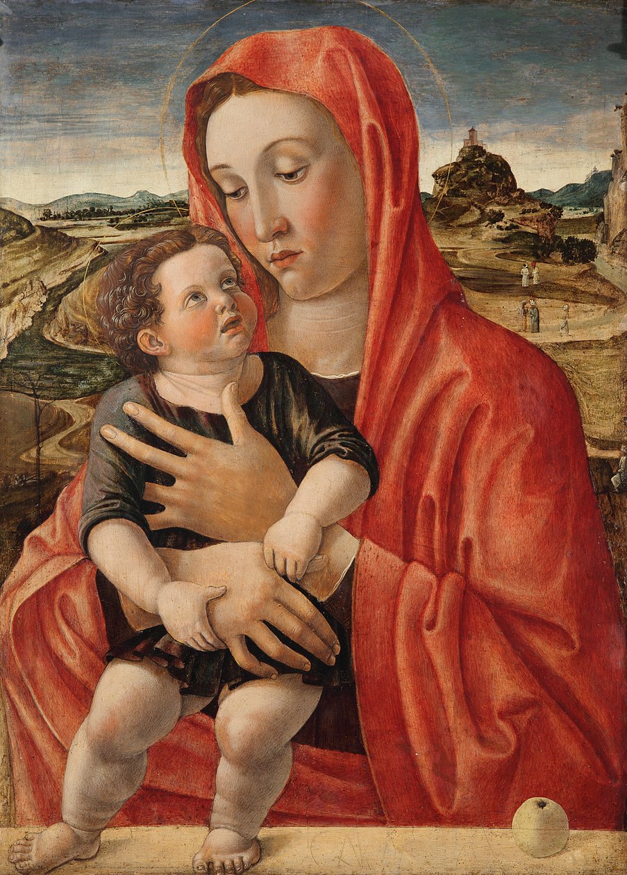 Maria mit dem Kind von Giovanni Bellini