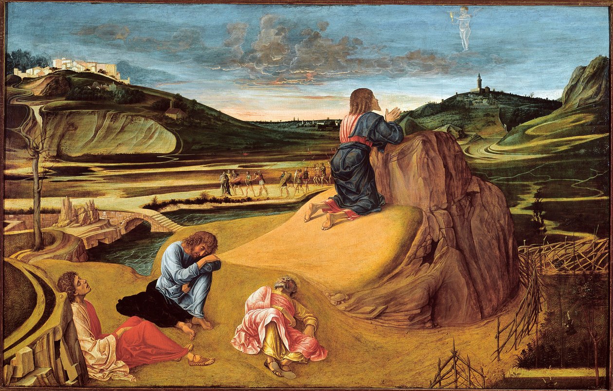 Die Agonie im Garten von Giovanni Bellini